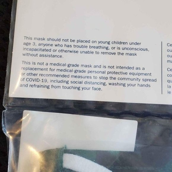 Lot of 15 Kids‎ Youth Size Christmas Face Masks Dinosaur Plaid Cotton - Picture 11 of 11